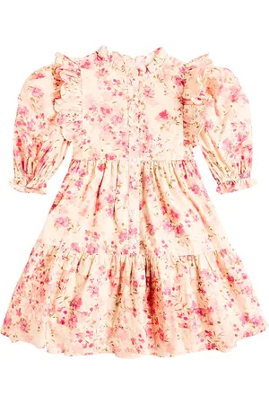 Petite Amalie Abito in cotone con stampa floreale