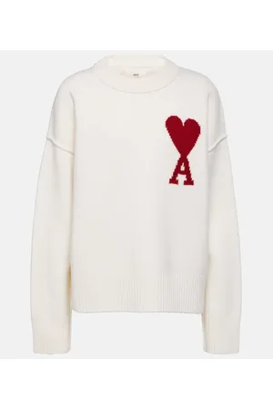 Ami Pullover Ami de Cœur in lana vergine