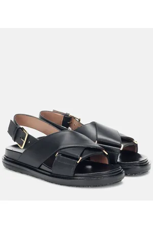 Marni Sandali Fussbett in pelle