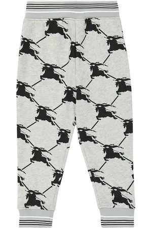 Burberry Pantaloni sportivi in jersey di cotone