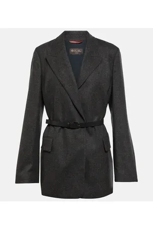 Loro Piana Blazer in misto seta e cashmere