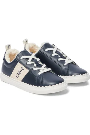 Chloé Chloé Kids Sneakers Lauren in pelle