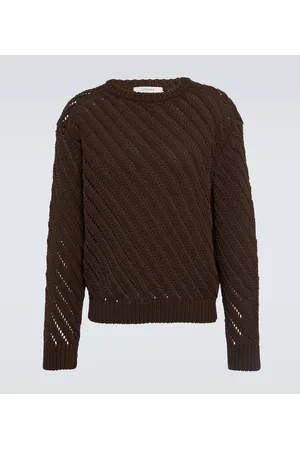 LEMAIRE Pullover Openwork in misto cotone
