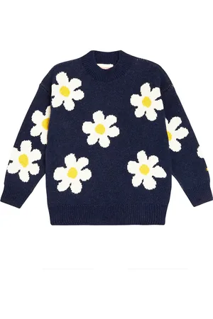 Bobo Choses Pullover in misto lana con intarsi