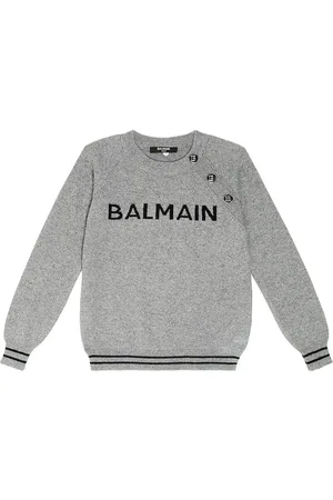 Balmain Pullover in lana, seta e cashmere