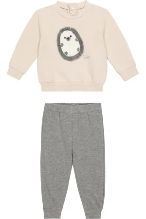 Il gufo Baby - Felpa e pantaloni sportivi