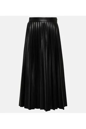 Maison Margiela Gonna midi plissé a vita alta