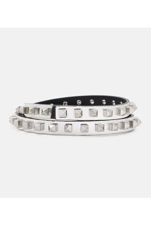 VALENTINO GARAVANI Cintura Rockstud 15 in pelle