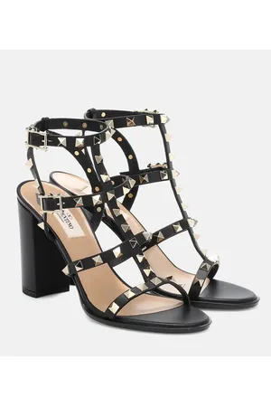 VALENTINO GARAVANI Sandali Rockstud in pelle