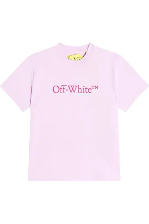 OFF-WHITE T-shirt in jersey di cotone con logo