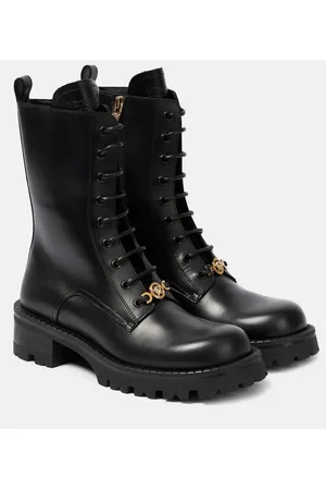VERSACE Stivali Vagabond in pelle