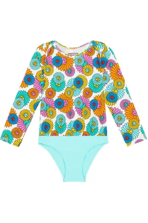 Vilebrequin Costume intero Marguerites anti-UV