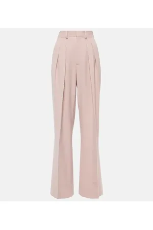 Victoria Beckham Pantaloni a gamba larga e vita alta