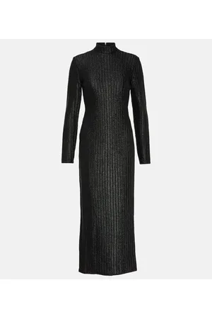 Tom Ford Abito lungo in msito cotone e lana