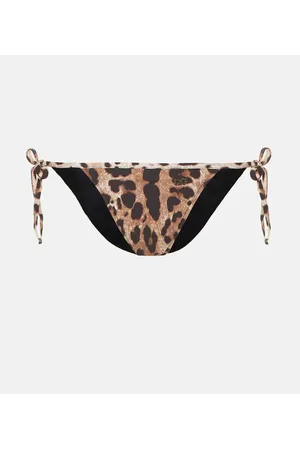 Dolce & Gabbana Slip bikini leopardati
