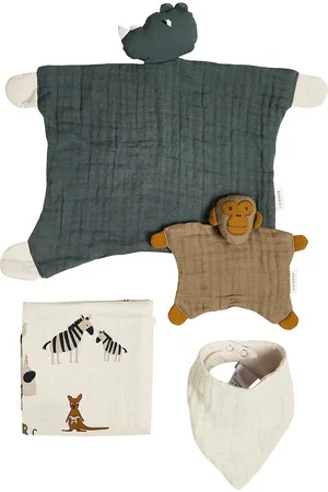 Liewood Baby - Fascia, doudou e bavaglino Nada in cotone