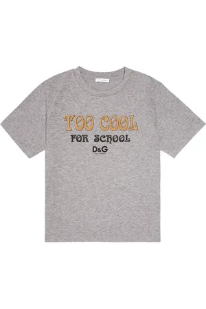 Dolce & Gabbana T-shirt in jersey di cotone con stampa