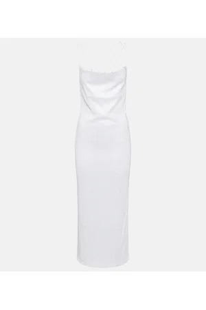 ROTATE Abito sottoveste lungo con paillettes