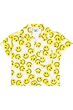 Palm Angels Camicia in cotone con stampa