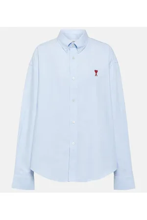 Ami Camicia Ami De Cœur in popeline di cotone