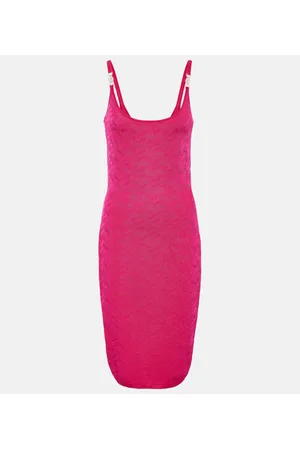 VERSACE Abito midi La Greca Medusa 