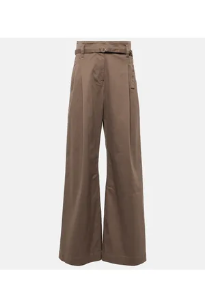 Proenza Schouler Pantaloni a gamba larga Raver in twill