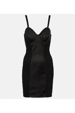 Jean Paul Gaultier Miniabito in raso