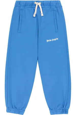 Palm Angels Pantaloni sportivi in jersey di cotone