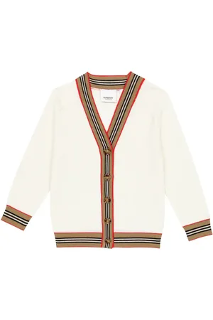 Burberry Cardigan in lana Icon Stripe