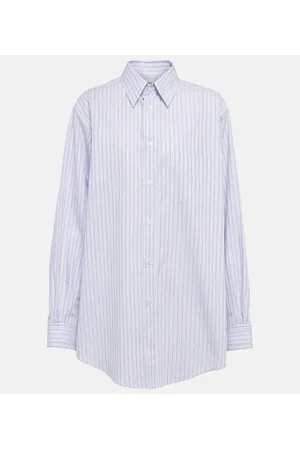Maison Margiela Camicia in cotone a righe