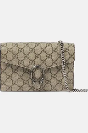 Gucci Clutch portafoglio Dionysus in canvas GG Supreme