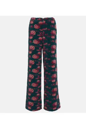MAGDA BUTRYM Pantaloni regular in shearling