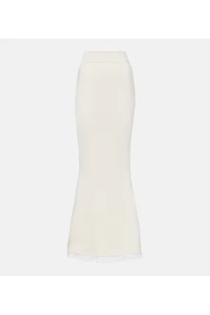 Lisa Yang Gonna lunga Sofia in maglia di cashmere