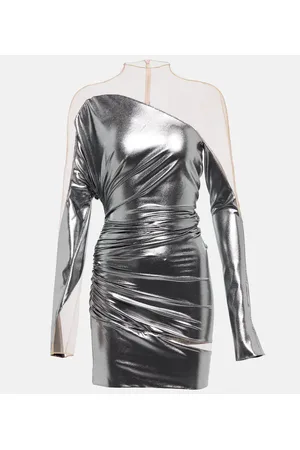 MUGLER Miniabito con pannelli
