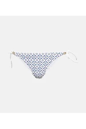 Heidi Klein Slip bikini Capri a vita media con stampa