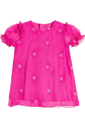 Chloé Chloé Kids Baby - Abito in seta a maniche corte
