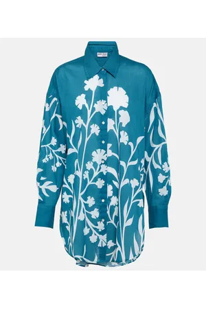 Juliet Dunn Camicia in cotone con stampa