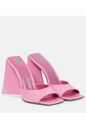 The Attico Mules Devon in vernice