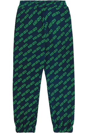 Kenzo Pantaloni sportivi in cotone con logo