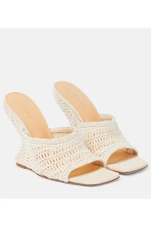 MAGDA BUTRYM Sandali in crochet con zeppa