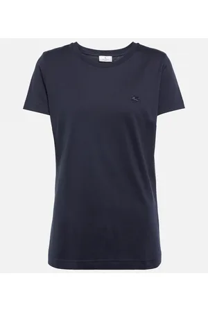 Etro T-shirt in jersey di cotone con stampa
