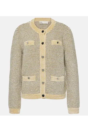 Tory Burch Cardigan Kendra in velluto