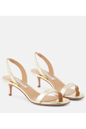 Aquazzura Sandali So Nude 50 in similpelle