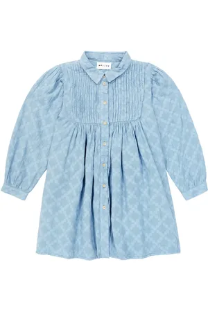 MORLEY Abito Tessa in misto cotone a pieghe