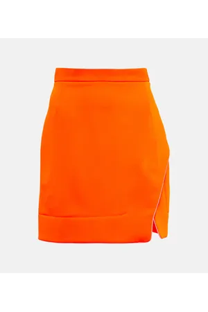 Vivienne Westwood Minigonna in crêpe a vita alta