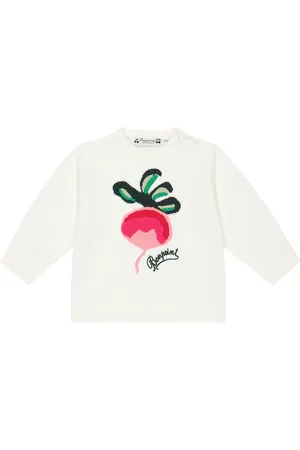 BONPOINT Baby - Pullover Almire in cotone con intarsio