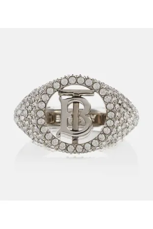 Burberry Anello con monogramma