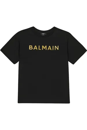 Balmain T-shirt in cotone con logo