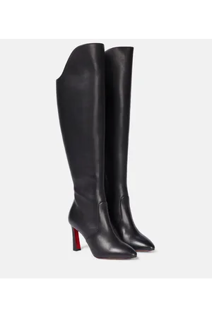 Christian Louboutin Stivale Eleonor Botta 85 in pelle