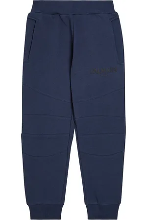 Balmain Pantaloni sportivi in jersey di cotone